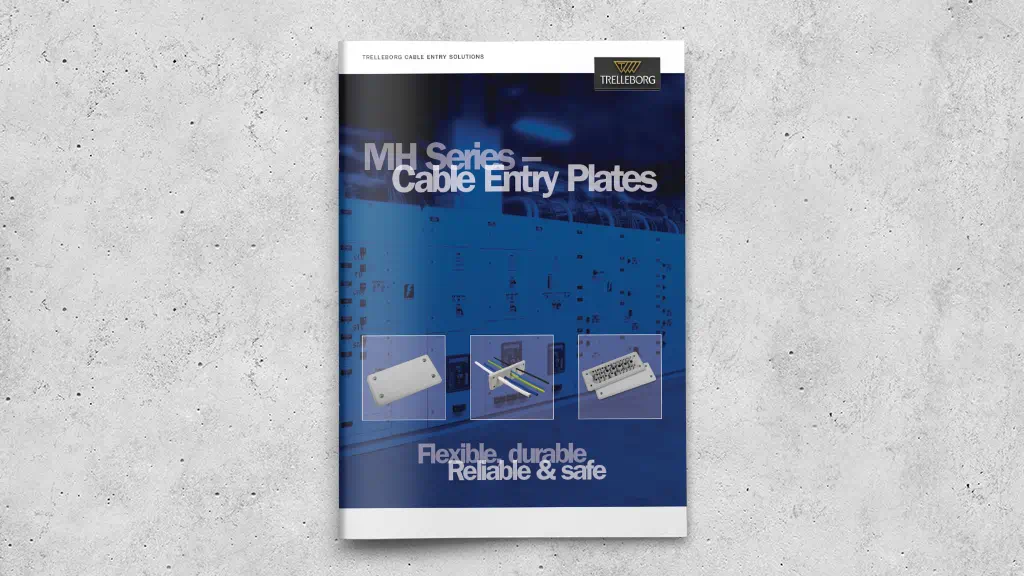 Cable entry plates